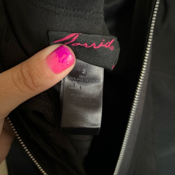 Torrid circa 2013 black mini dress - Picture 3 of 4